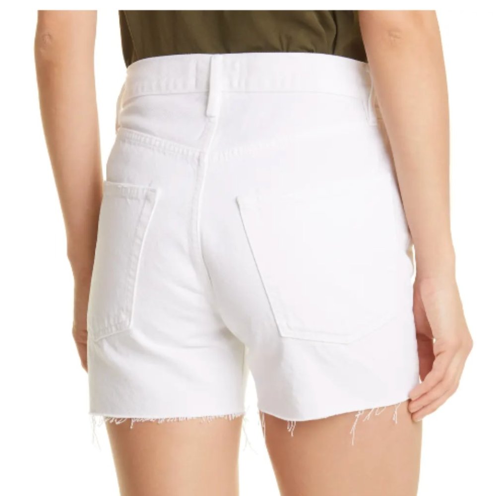 Frame High Rise Vintage Short White - Picture 3 of 7